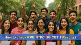 Railway RRB NTPC UG Result 2025: How to check CBT one scores today
