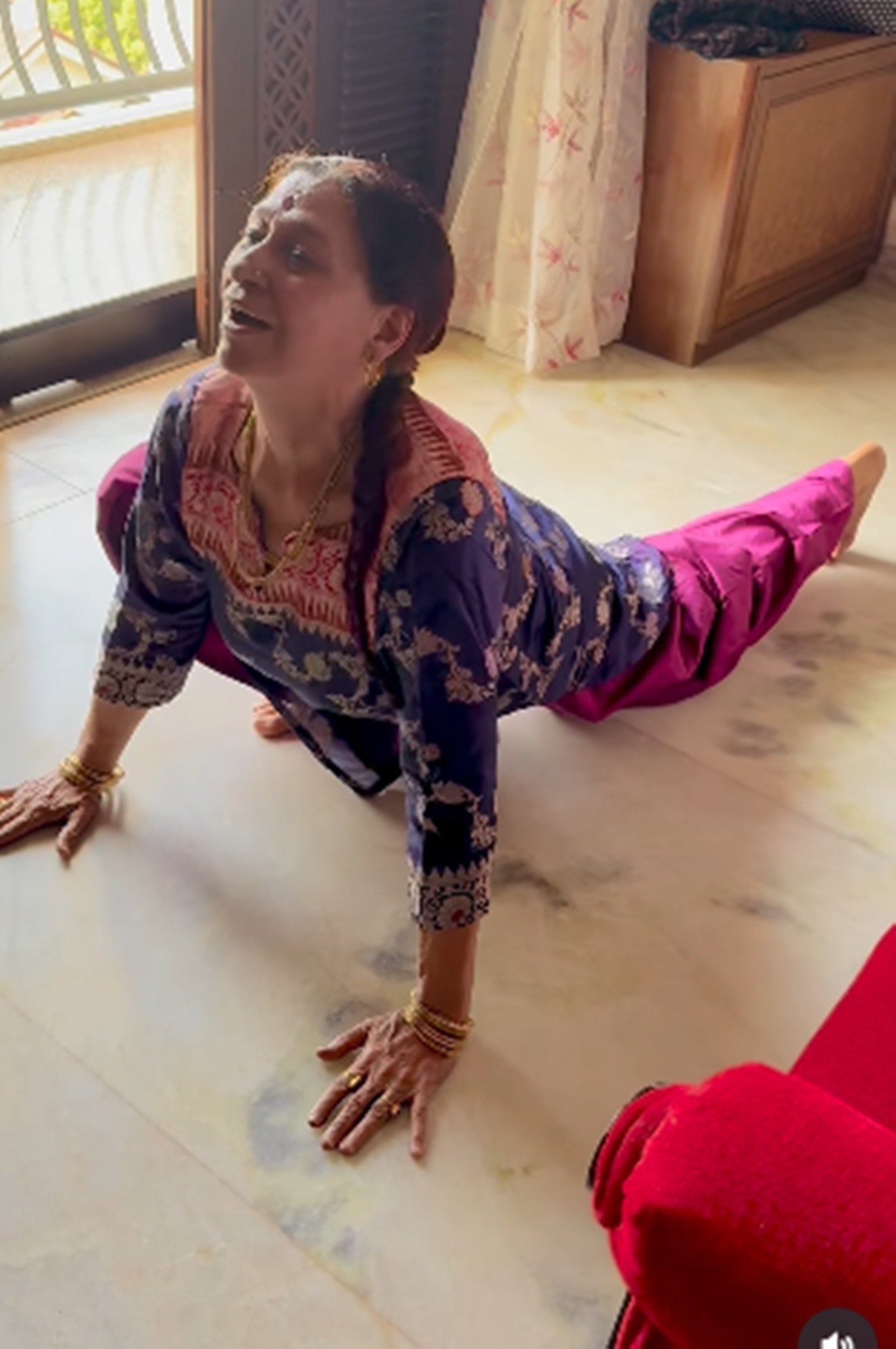 Saina Nehwal's mother Usha