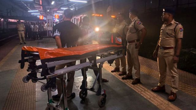 A Railway Protection Force official said that the incident took place around 7.15 pm when the five were standing on the Sandhurst Road railway station (central line platform) waiting for a train on Thursday evening.