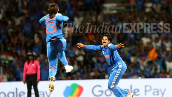 This was the second time India had reached the final, having finished runners-up in 2017. (Express Photo by Narendra Vaskar)