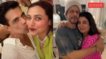 Shah Rukh Khan's 60th birthday bash: Farah Khan, Karan Johar share inside pics
