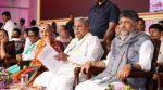 CM Siddaramaiah and D K Shivakumar shared a stage for the golden jubilee of an Anganwadi programme. (Source: X/@siddaramaiah)