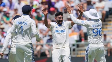 Mohammed Siraj picked incredible figures of 6/15 in the South African first innings. (AP Photo)