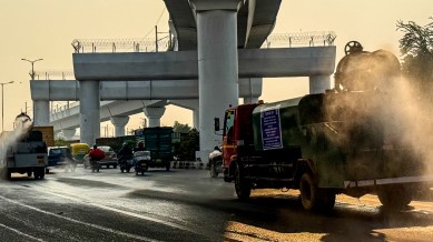 stubble burning, delhi stubble burning, Punjab stubble burning, Delhi Air Quality Index, delhi aqi, Delhi air pollution, Delhi air quality, air pollution, air pollution level, Delhi severe air quality, delhi news, India news, Indian express, current affairs