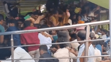 Deputy Superintendent of Police for Palasa town, where the temple is located, told The Indian Express that eight women and one child died in the stampede