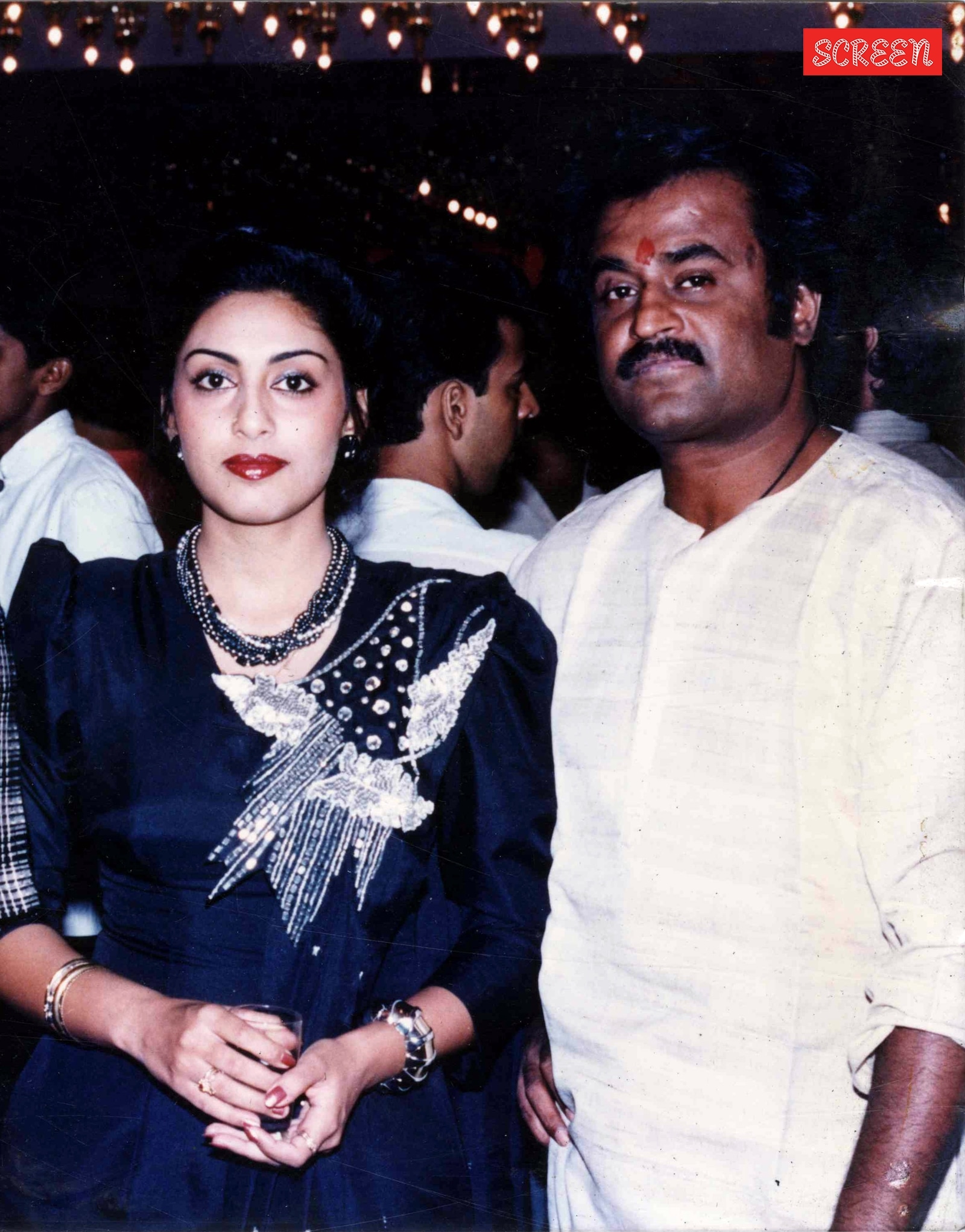 Swapna also appeared as Rajinikanth’s heroine in the multi-starrer Farishtay.