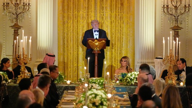 trump dinner ronaldo musk saudi crown prince