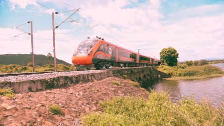 The overall occupancy of Vande Bharat Express trains in the financial year 2024-25 is 102.01 per cent.