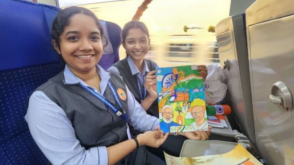 Ernakulam-Bangalore Vande Bharat train (Image: Southern Railway)