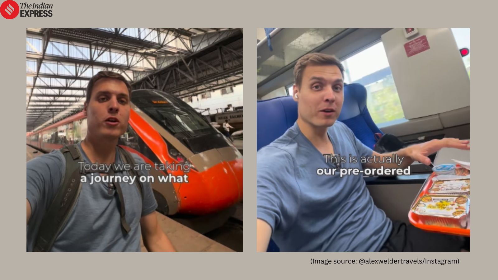 German Traveler Praises India's Vande Bharat Express