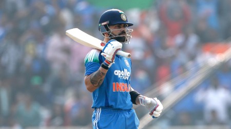 IND vs SA: Virat Kohli smashed his 52nd ODI hundred against South Africa in Ranchi. (CREIMAS)