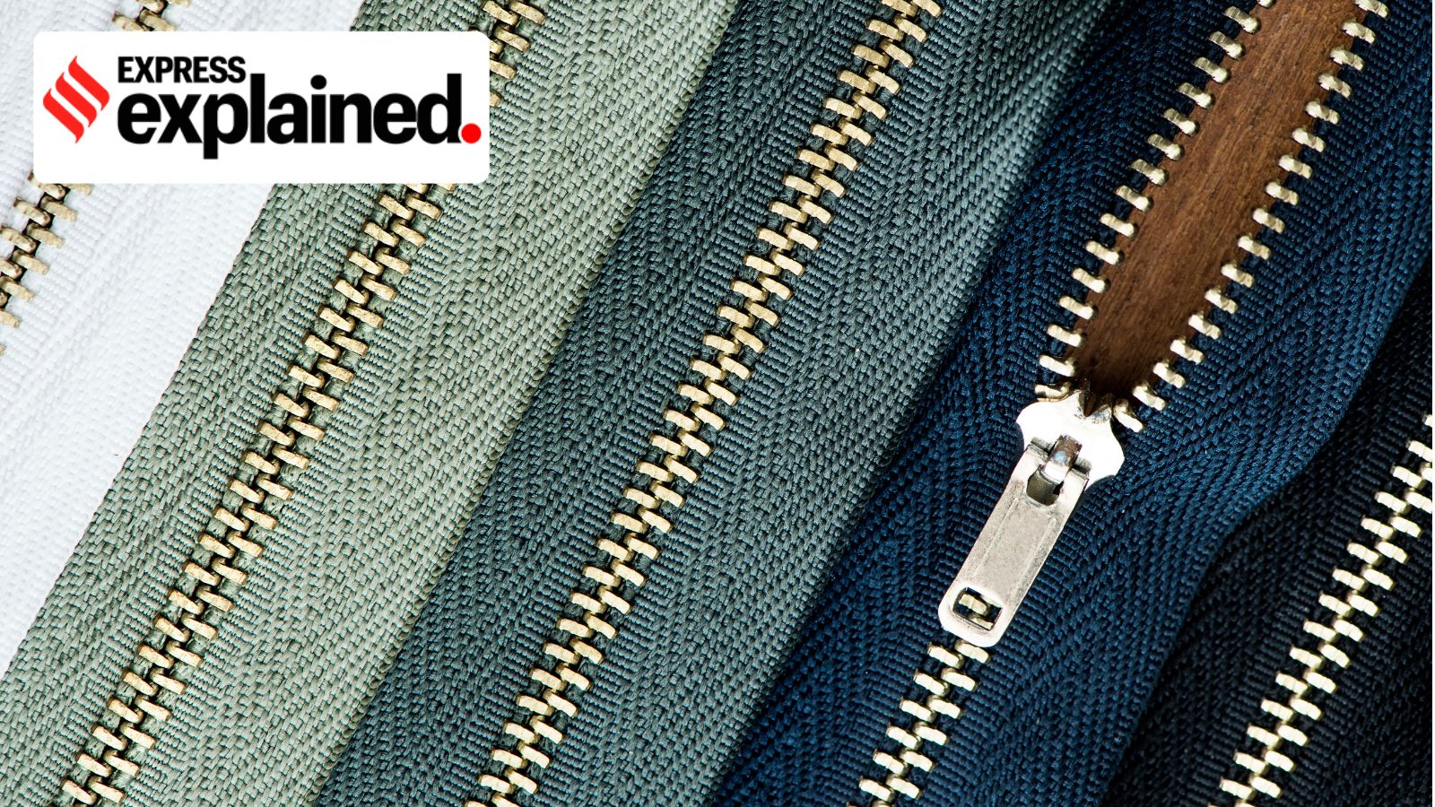 YKK zipper AiryString