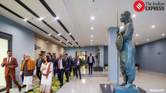 The Adwa Victory Memorial and Museum stands as a symbol of anti-colonial resistance and national pride for Ethiopia