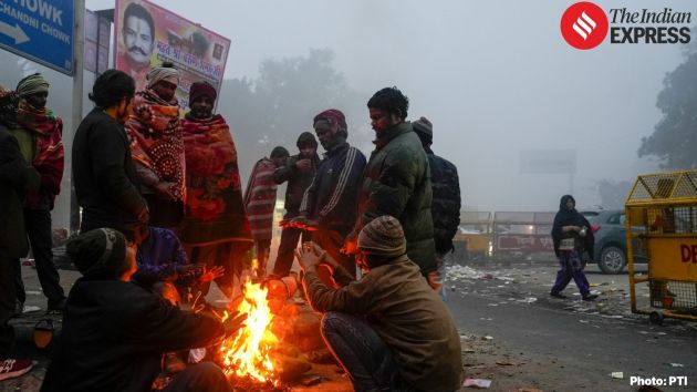 The foggy conditions reflected typical winter weather patterns