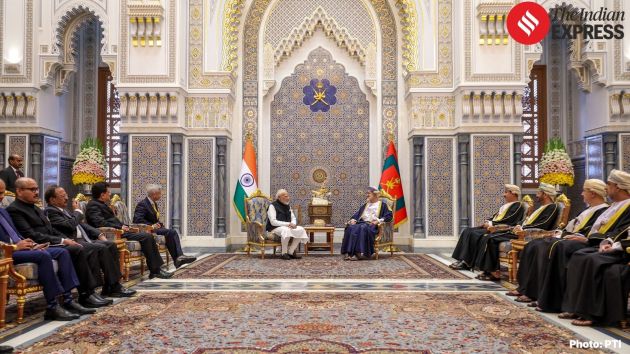 The meeting included delegation-level discussions covering economic, strategic and developmental cooperation between India and Oman
