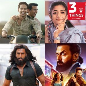 3things podcast the indian express year ender dhurandhar homebound adolescence