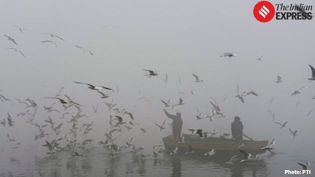 Dense fog blanketed large parts of New Delhi