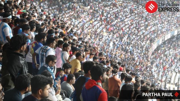 sections of the crowd voice anger, with chants and protests erupting inside the stands