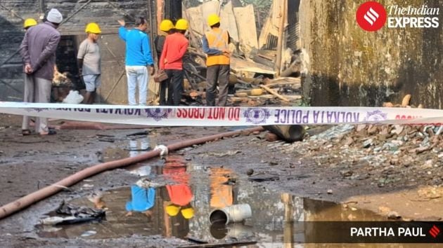 Eyewitnesses describe the situation as dangerous, with multiple oxygen cylinders exploding