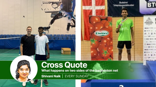 Ayush Shetty (on left with Viktor Axelsen) and Satish Karunakaran are among the names to look for next season in Indian badminton.