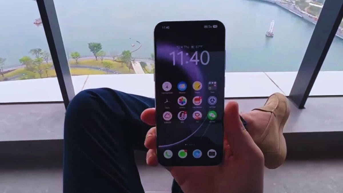 ZTE’s Nubia M153 prototype uses an AI agent that can operate the phone like a human, navigating apps and completing tasks autonomously. (Image: X/taylorogan)