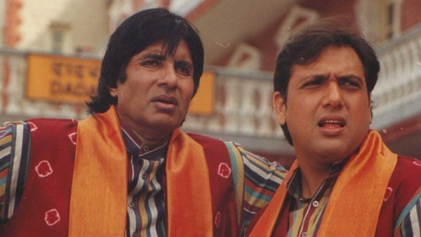 Amitabh Bachchan and Govinda