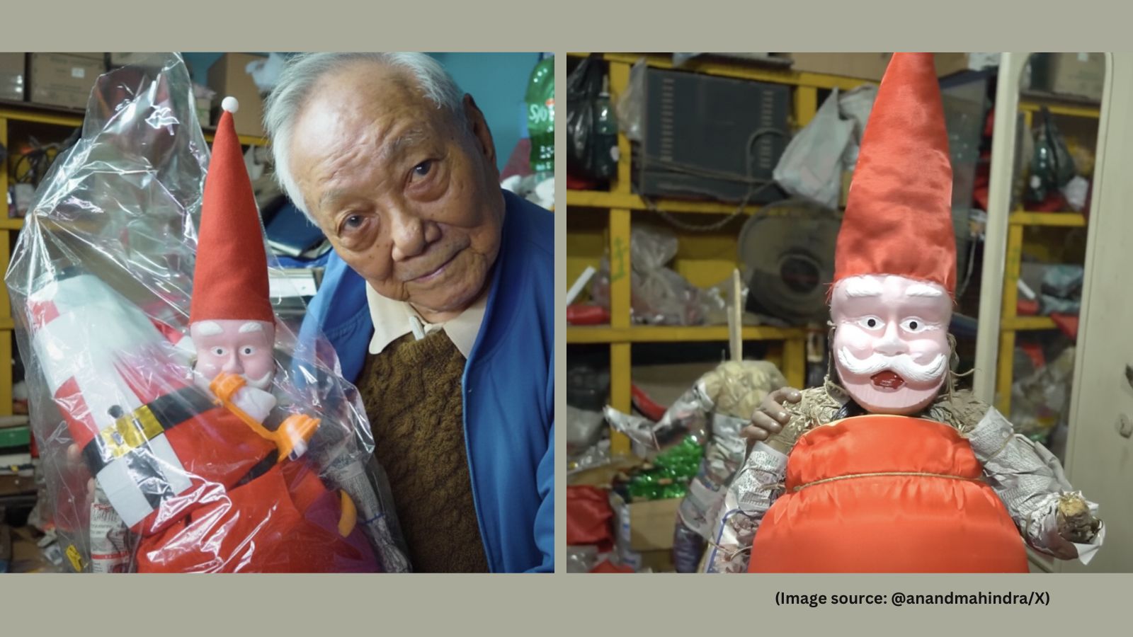 94-year-old Kolkata artisan makes Santa dolls by hand, Anand Mahindra reacts: ‘I want to buy a signed piece at a premium’