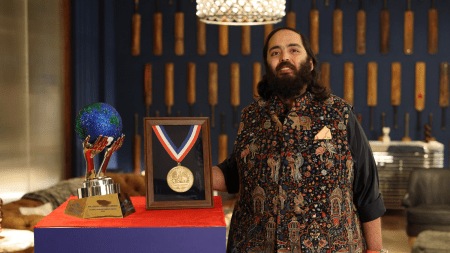 Anant Ambani, Vantara Founder, Wins Global Humanitarian Award for Animal Welfare. (Express Photo)
