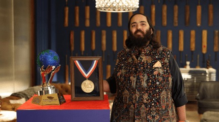 Anant Ambani, Vantara Founder, Wins Global Humanitarian Award for Animal Welfare. (Express Photo)