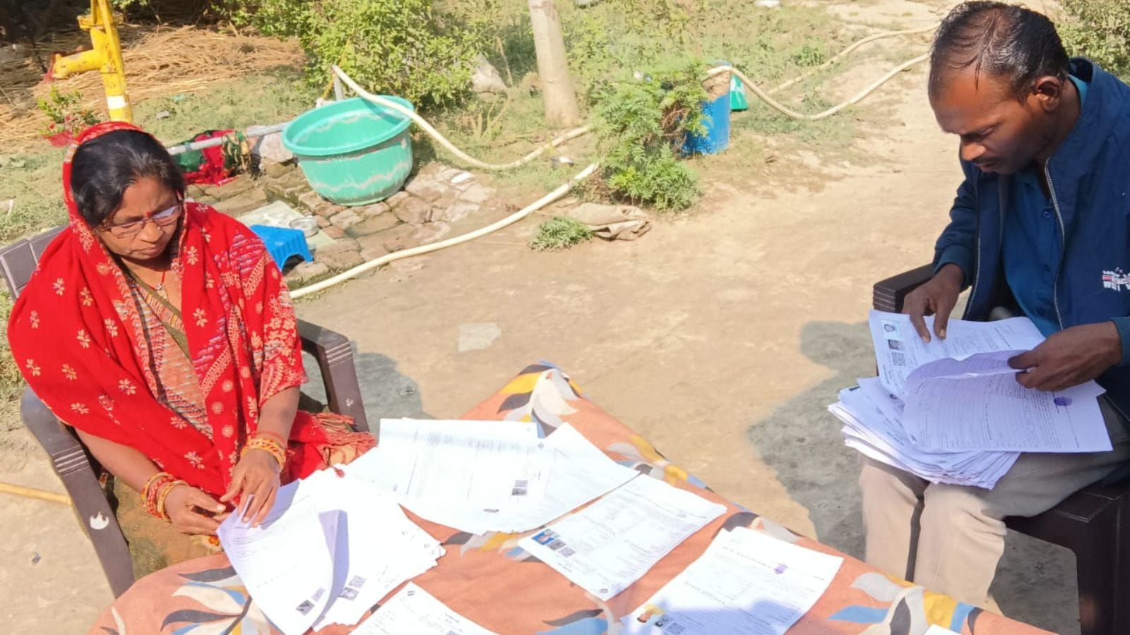 Paralysed in one leg, BLO completes SIR work in UP’s Amethi, district to honour her with special dinner