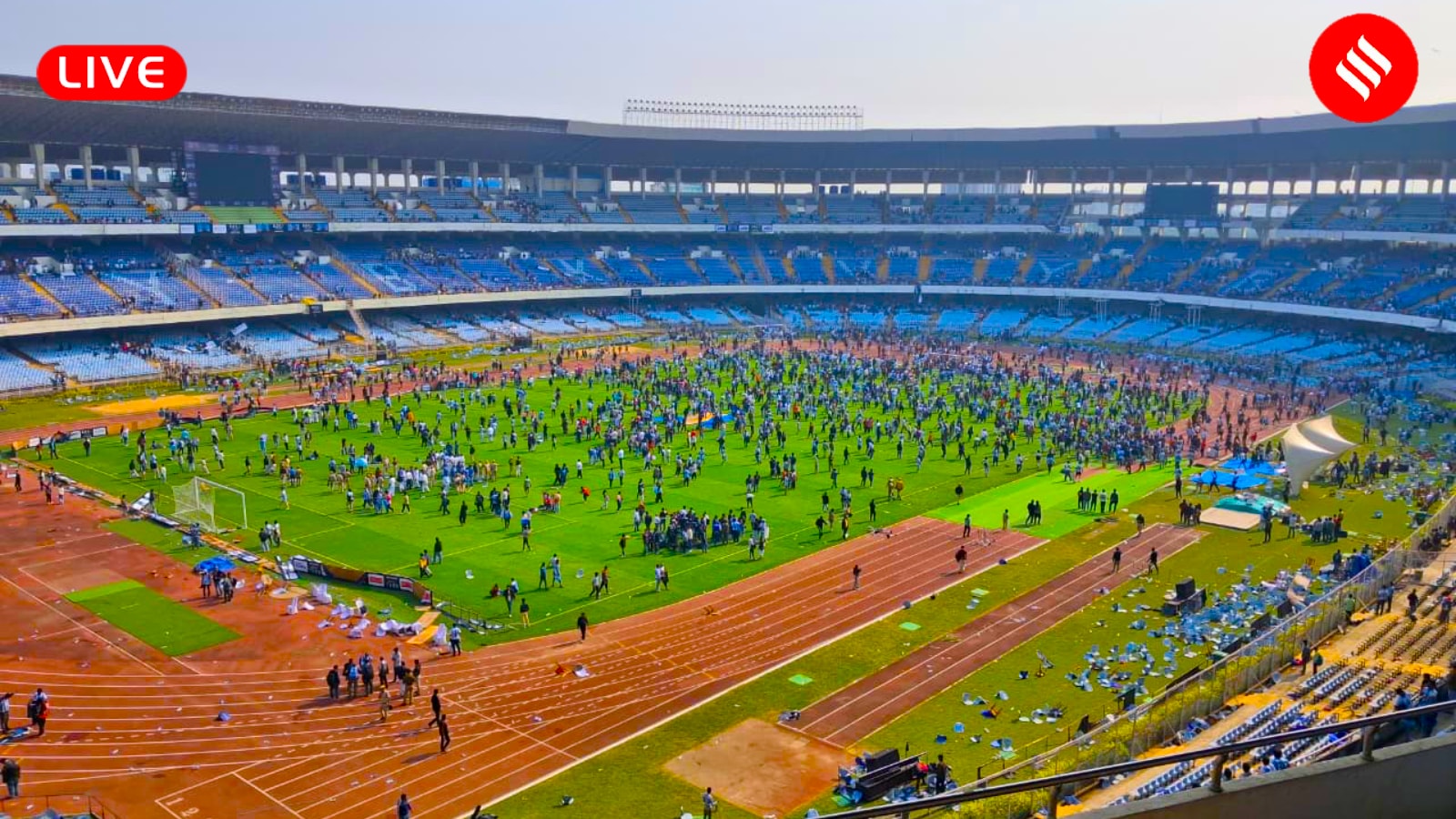 Lionel Messi India GOAT Tour Live Updates: Angry fans throw chairs, bottles at Salt Lake Stadium as star exits in minutes