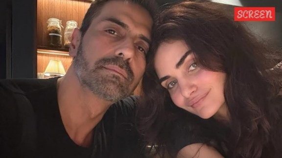 Arjun Rampal got candid about his relationship with Gabriella Demetriades on Rhea Chakraborty’s podcast Chapter 2.