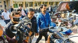 Enforcement Directorate arrest, ED action Gujarat, Surendranagar deputy mamlatdar arrested, Chandrasinh Mori arrest, unaccounted cash seizure Rs 67 lakh, Prevention of Money Laundering Act PMLA, Gujarat Anti Corruption Bureau case, ACB registers offence, Surendranagar district collector Rajendrakumar Patel, IAS officer 2015 batch, collector under watch, bribe for land conversion, agricultural to non-agricultural land NA conversion, Prevention of Corruption Act probe, ED searches residence, special court remand, private accomplice named, Gujarat corruption case