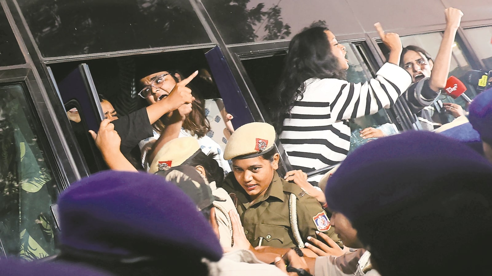 India Gate protest against air pollution: 9 granted bail in one case, order reserved on bail in another