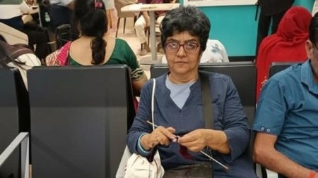 At the security check, Saaz Aggarwal’s laptop bag was singled out for inspection. (File photo)