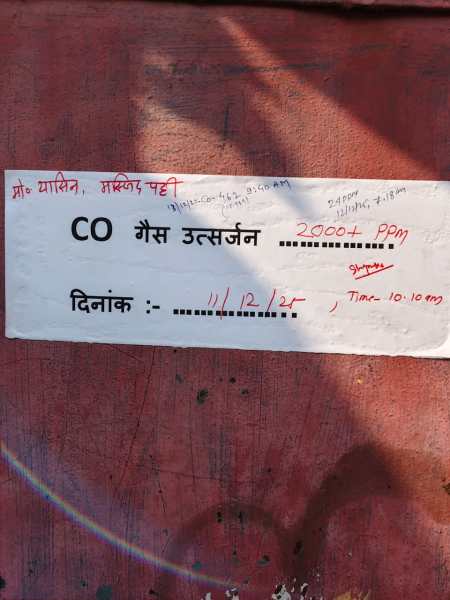 BCCL gas reading at a resident's house (Express Photo)