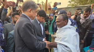 Bangladesh government representative meets family of Dipu Chandra Das