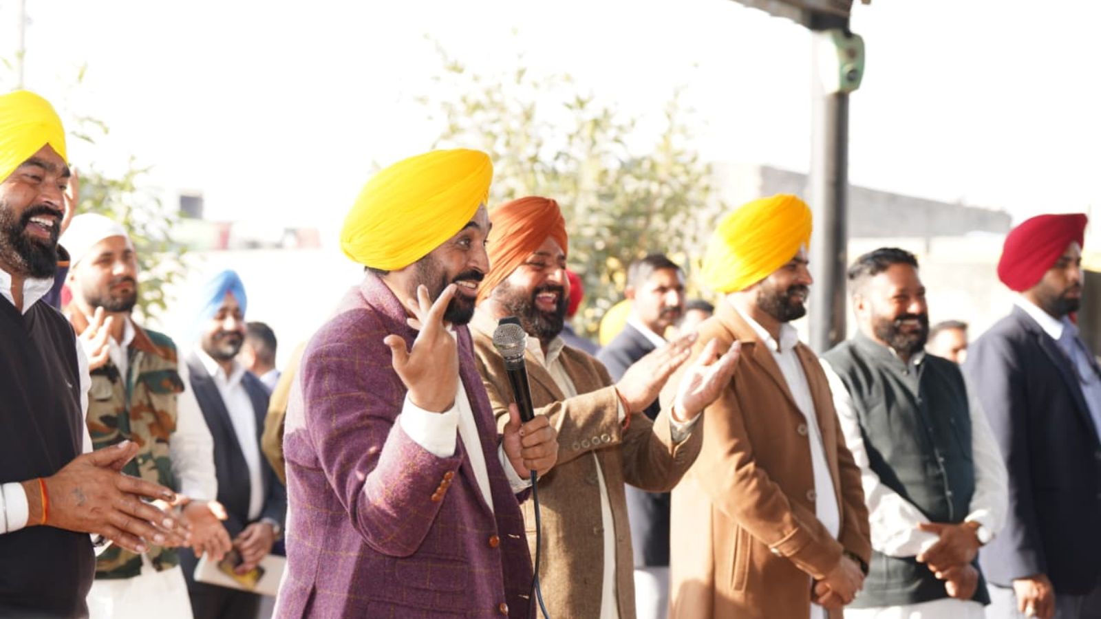 Punjab CM Mann Visits Native Village
