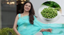 Bhagyashree hails the benefits of peas as a protein source.