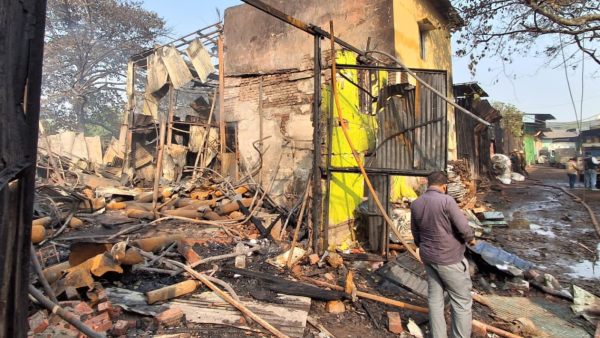 Kolkata oxygen godown blast: Massive fire breaks out, explosion sound heard within 2-3 km radius