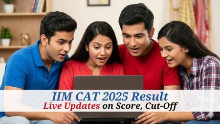 CAT 2025 Results Live Updates on Scorecard, Cut-Off