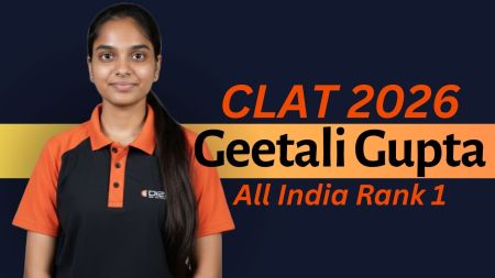 CLAT 2026 topper Geetali Gupta all india rank one