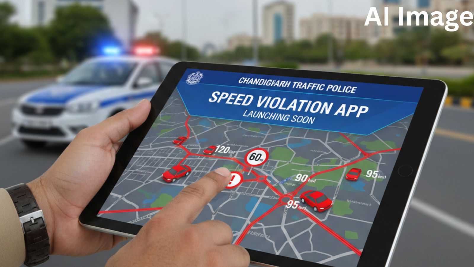 Chandigarh Police to launch geo‑tagged app allowing citizens to snap and report overspeeding and other traffic violations