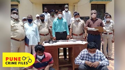 Chinkara poachers nabbed after a thrilling night chase in Indapur forest