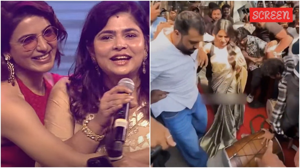 Chinmayi also expressed her sympathy for Samantha's personal assistant who was seen trying tirelessly to ensure her safety as the crowd descended into a frenzy.