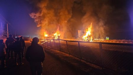 Chitradurga bus fire