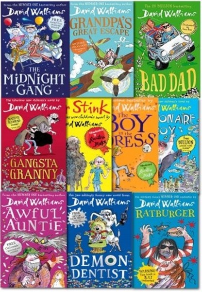 David Walliams has published over 40 titles, translated into 55 languages.