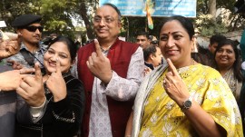 Delhi Police 38.51% voter turnout recorded in MCD byelections in closely-watched contest