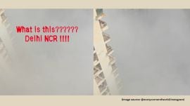 Delhi-NCR thick smog