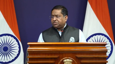 The Ministry of External Affairs spokesperson Randhir Jaiswal on Pakistan's allegation on India